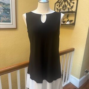 Chic Black Sleeveless Tank Top